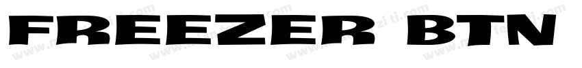 Freezer BTN Wide字体转换